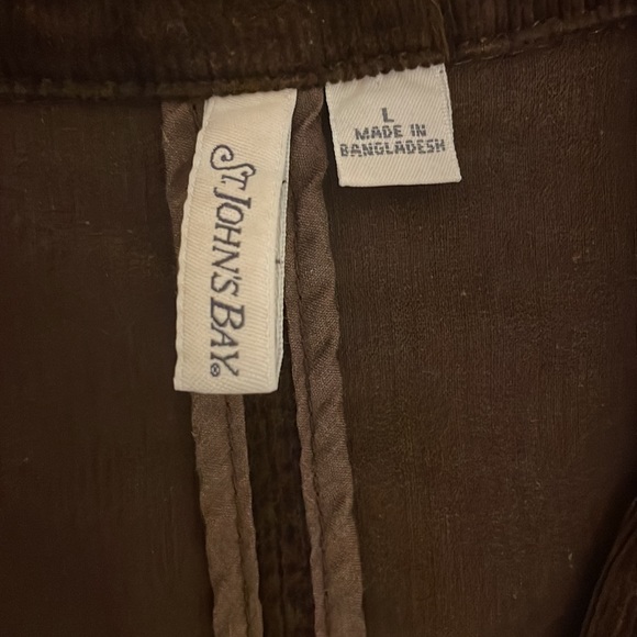 St. John’s Bay Corduroy Jacket - Picture 2 of 4